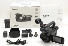 Near MINT Canon XA40 4K Professional Camcorder w/ HDU-1 From JAPAN
