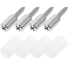 12 Pcs Shelf Holders Pegs Bookshelf Brackets Heavy Duty Clear