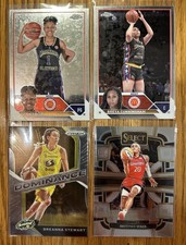 Topps/Panini WNBA 2024 Arnold Cunningham Stewart Sykes 4-Card Lot Prizm/Select