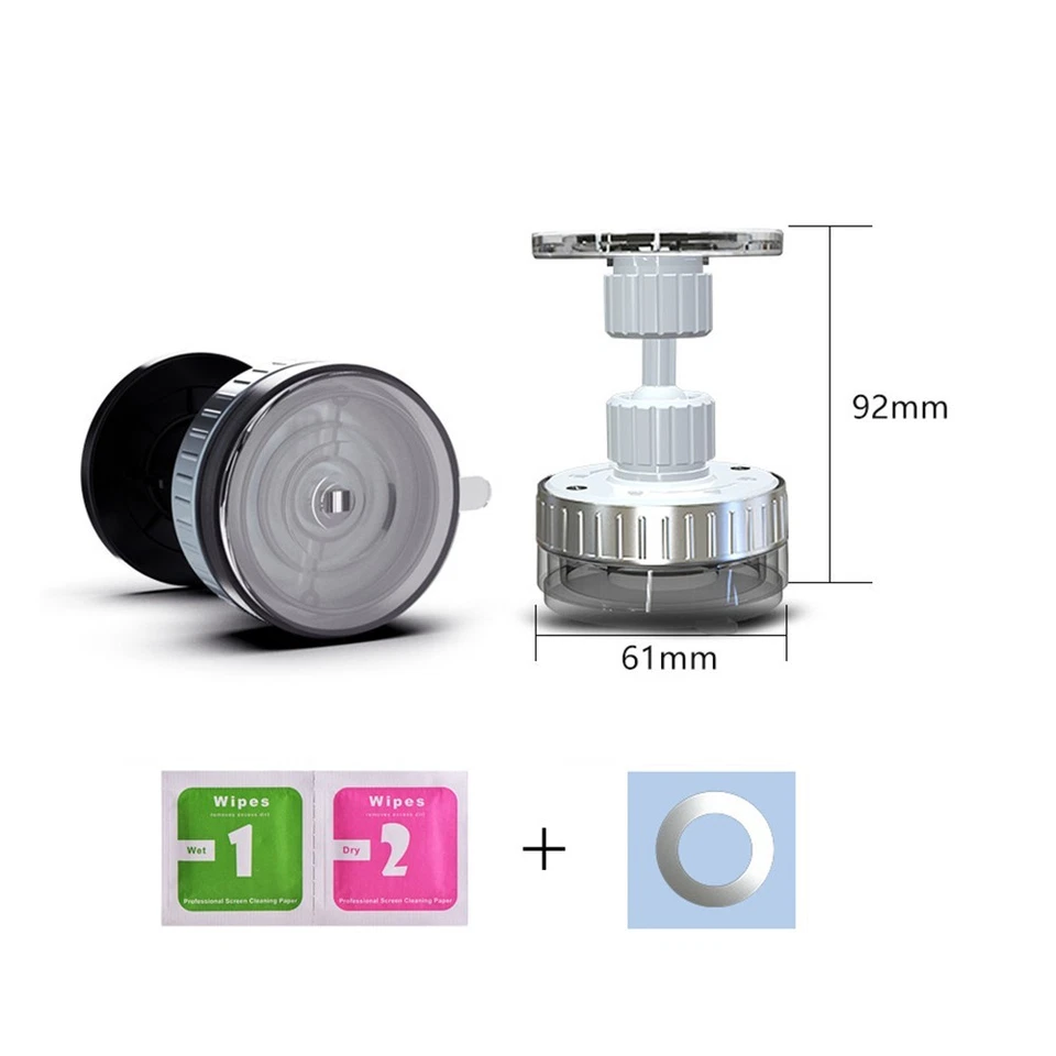 Universal Magnetic Car Mount Holder Dash Windshield Suction Cup For Cell Phone - Image 3 of 4