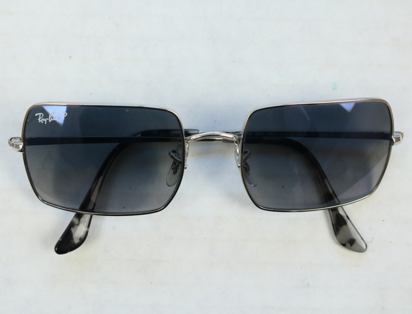 RAY-BAN 1969 Rectangle 9149/78 Gradient Polarized… - image 2