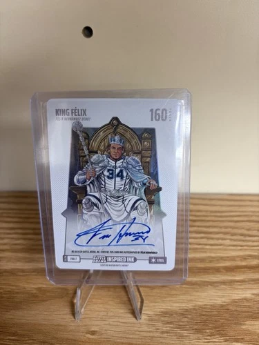 Bo Jackson Battle Arena King Felix Félix Hernández Inspired Ink Steel Auto 160