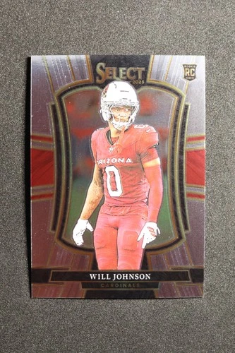 2025 Panini Select Rookie #122 Will Johnson