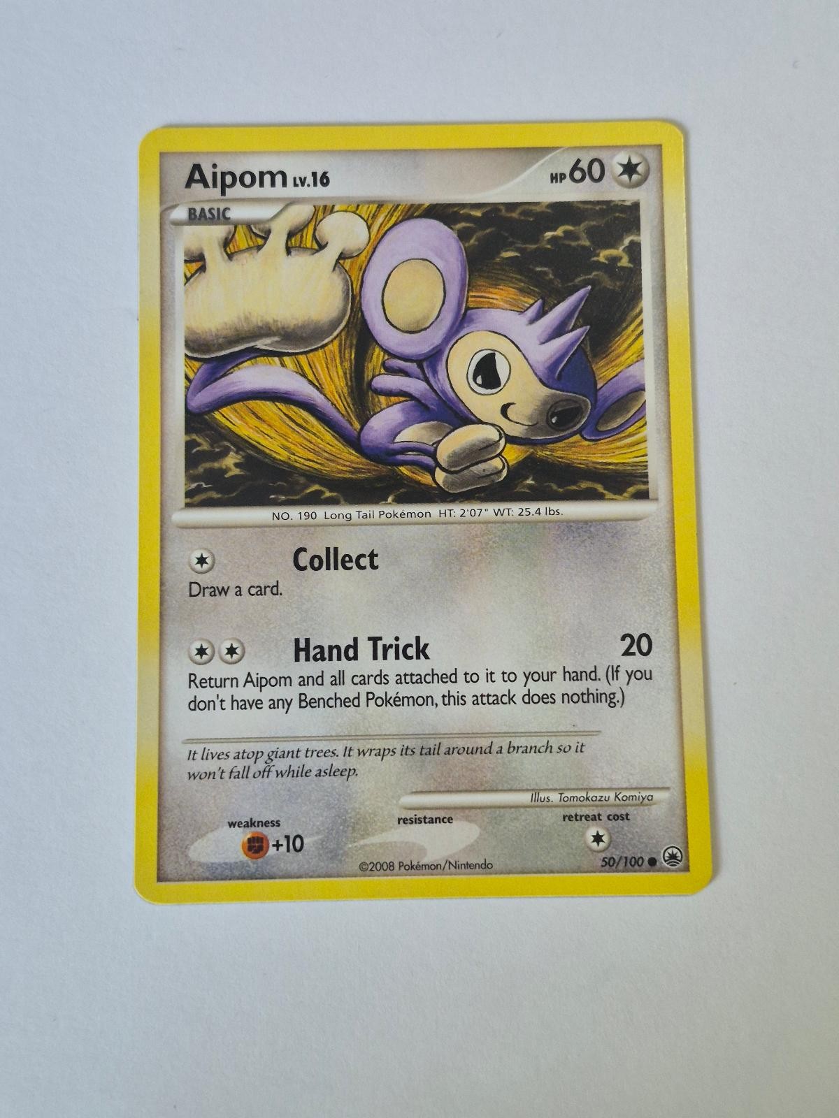 Aipom 50/100 Common Majestic Dawn Pokemon Near Mint