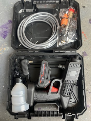 #ad High Pressure Car Washing Machine Wireless Lithium Battery Portable 24v W Case $28.99