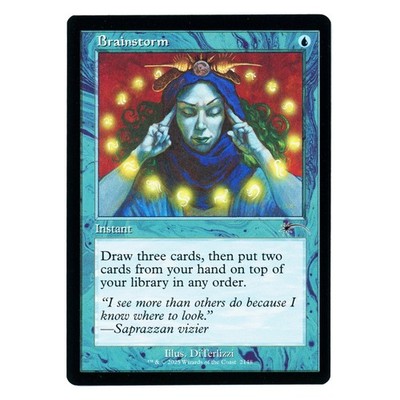 Brainstorm #2148 (Retro Frame) ~ MTG Secret Lair Dandan SLD