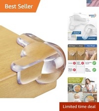 Stylish 12 Pack Baby Safety Corner Protectors - Durable Easy to Install