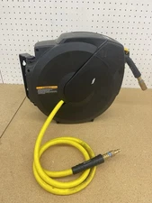 Husky 3/8 in. x 50 ft. Enclosed Hybrid Air Hose Reel