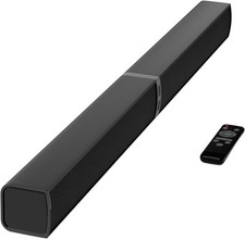 Sound Bar Smart TV  80W Detachable Bluetooth Soundbar W/ Powerful Bass 2-in-1
