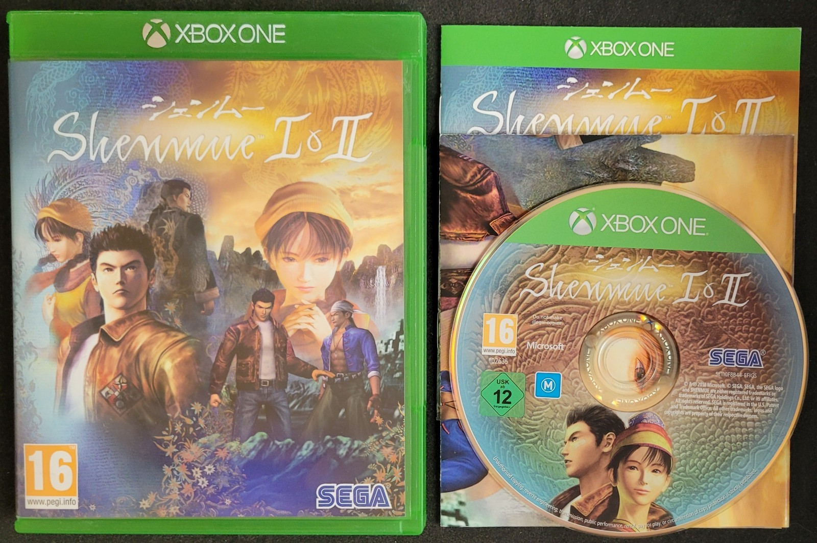 Shenmue I & II (1 & 2) - Xbox One - with Poster - Same Day Dispatch !!