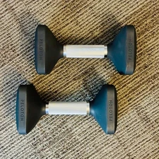 Peloton Dumbbells | Ergonomically Designed Pair of Cast Iron Weights - 15lb each