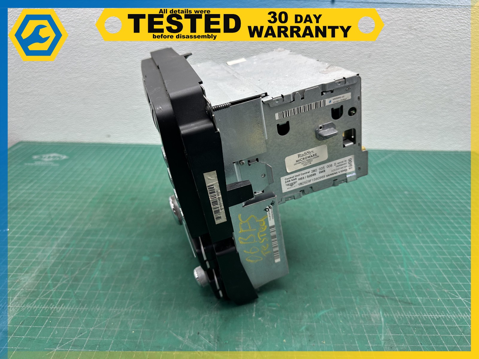 07 BENTLEY Flying Spur DASH CENTER DISPLAY & RADIO RECEIVER MODULE OEM