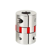 8mm to 10mm Plum Flexible Shaft Coupling, Diameter 35mm Length 50mm Aluminium...