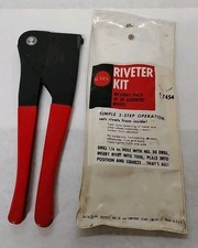 Vintage Sears 97454 Vintage Handwerkzeug Nietzange + Koffer Made in USA - nur Werkzeug 