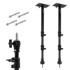 Camera Wall Mount Ring Light Boom Arm, Overhead Light Mounting 39 inch for Ph...