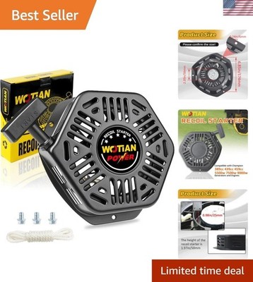 High-Quality Pull Start Assembly for Champion 5500W 7500W Engines - Easy Install
