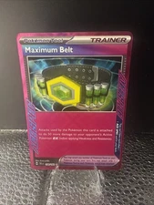 Maximum Belt Pokémon TCG Temporal Forces 154/162 Ace Spec 2024