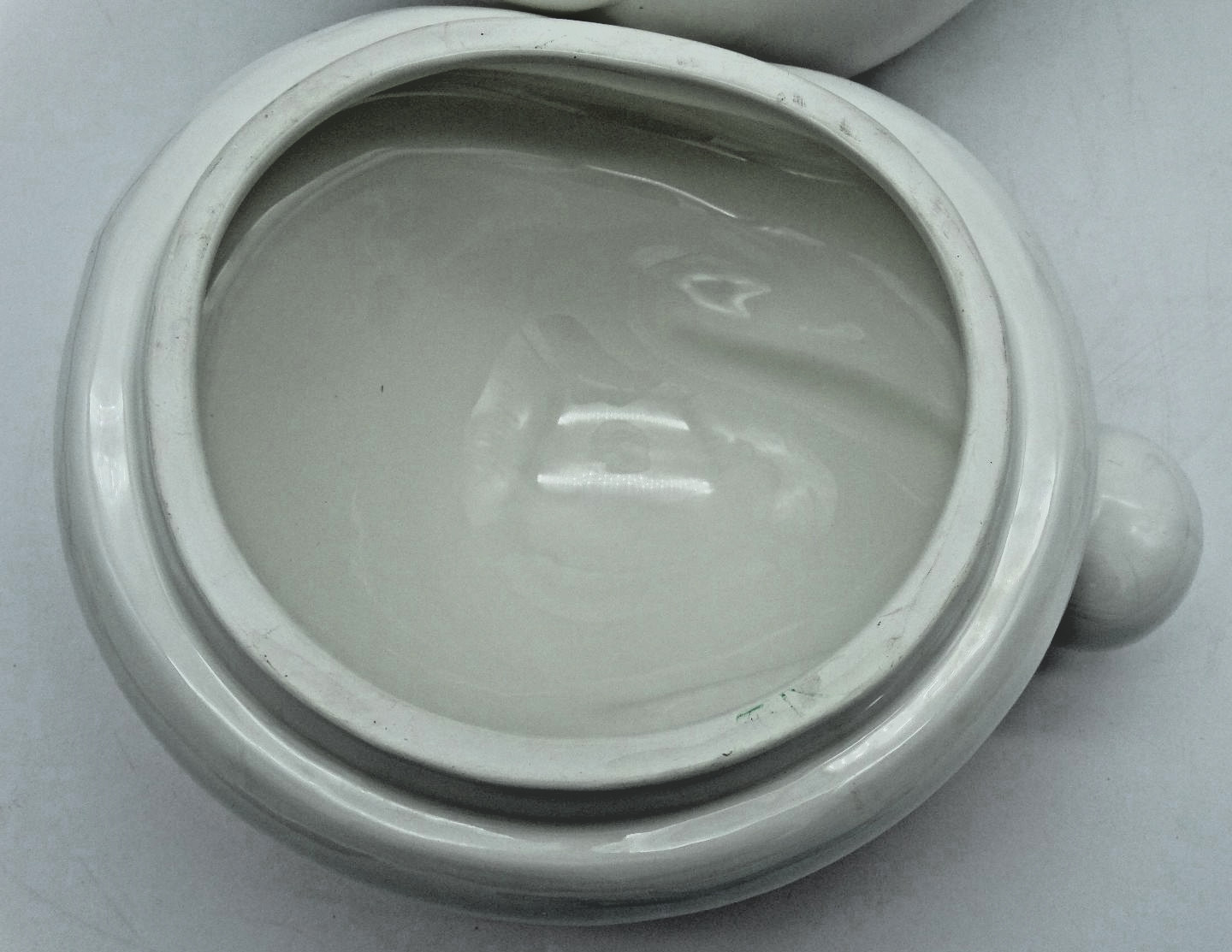 Harry & David Ceramic Santa Clause Cookie Jar Holiday Collection St Nick 10"x 8"