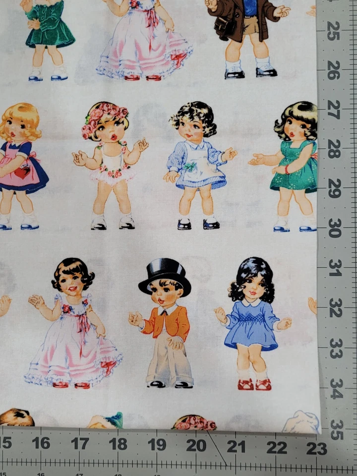 Telas Blue Hill "Sociedad Histórica" niños en ropa vintage 1/2 año Foto 2 de 4