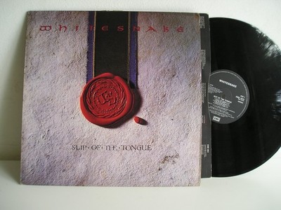 Whitesnake Slip Of The Tongue LP +insert UK 1989
