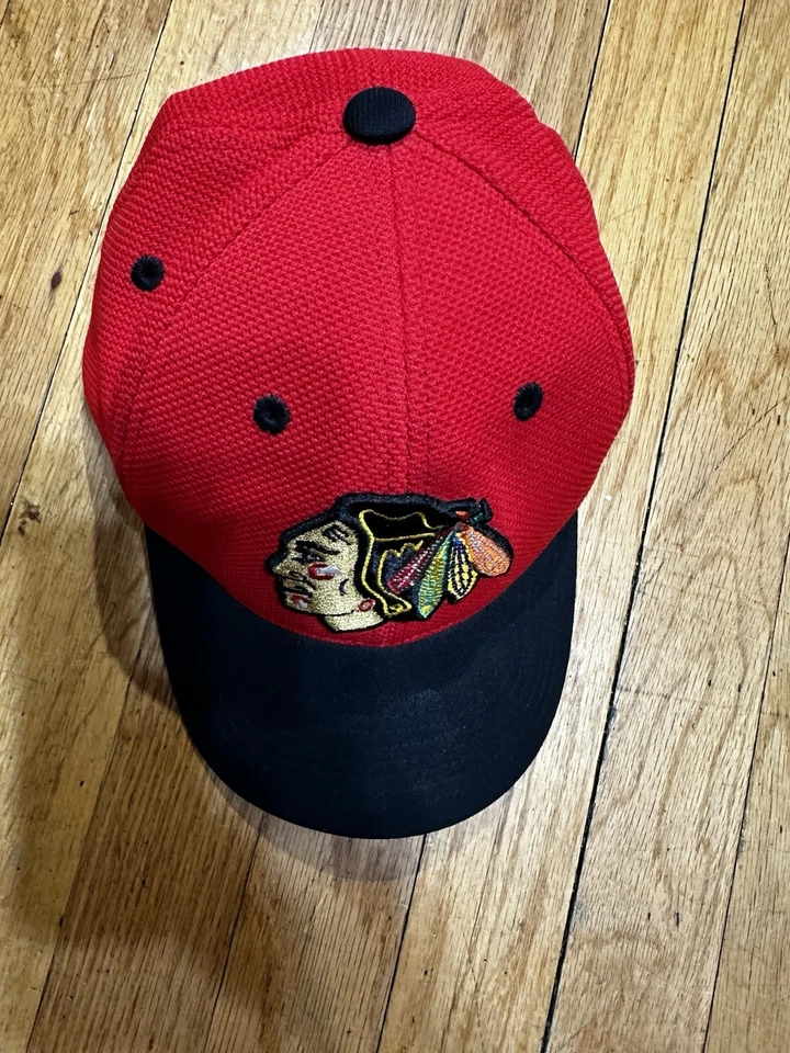 Vintage Chicago Blackhawks Cap Hat Zephyr SnapBack NFL Embroidery - Image 3 of 4