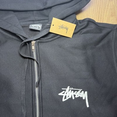 Stussy Shattered 8-Ball Men Black Zip-up Hoodie Size S | eBay