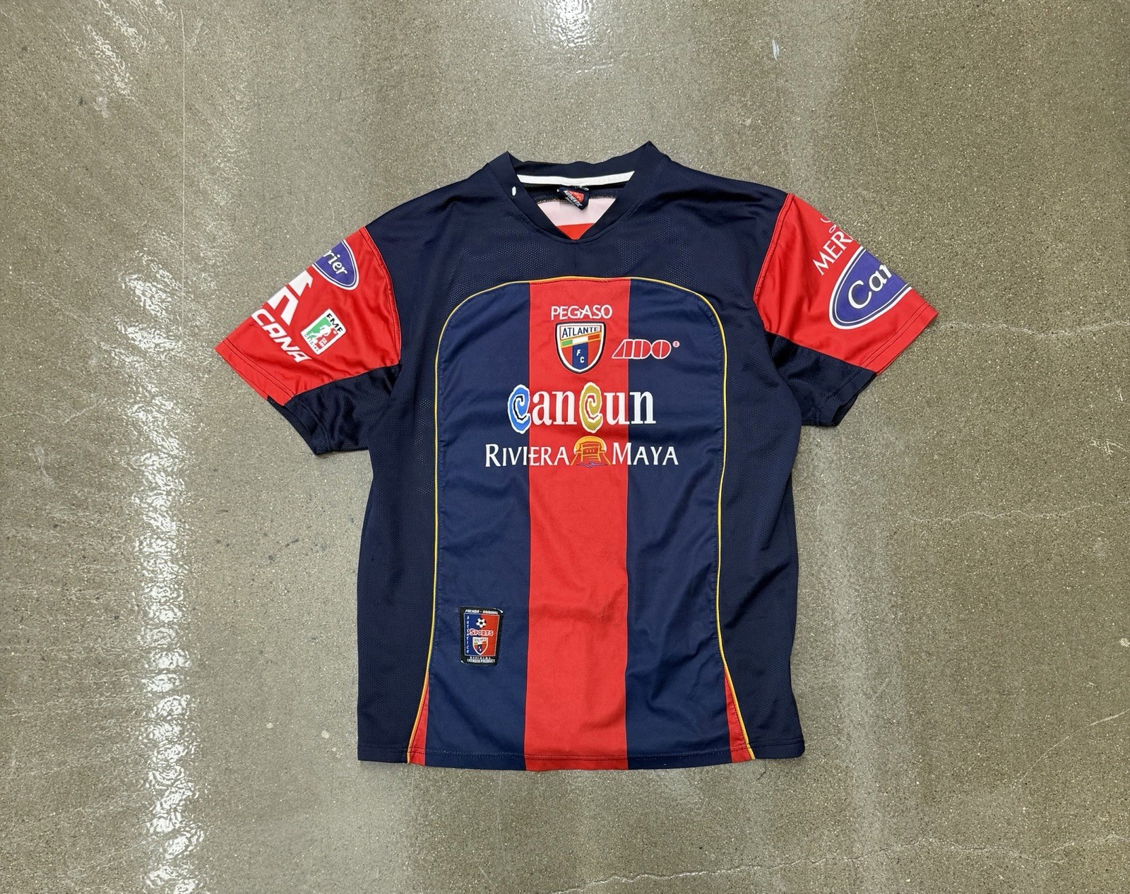 Atlante FC Soccer Jersey Football Club Mexico Pegaso Garcis SS Shirt Mens XL