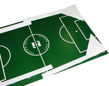 Serie angolari Alte fermavetro per Calcio Balilla, sponde Bianche per biliardino