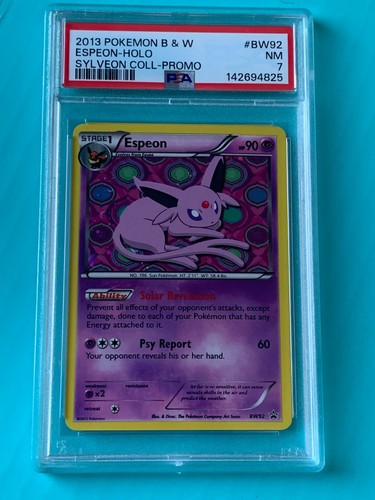 Espeon graded PSA 7 for sale on eBay