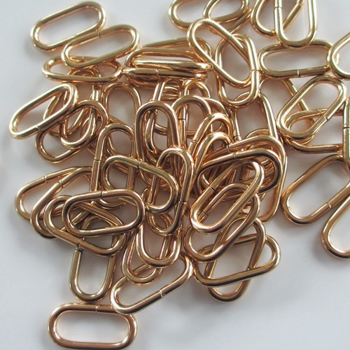 Metal Oval Loop Rings Wire Formed Buckles for Webbing Tape Bag 13 15 20 22 25mm - Picture 5 of 5