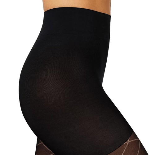Hanes Women's Ecosmart 1 Pair Control Top Tights - Medium - Black - NWT - 第 4/5 張圖片