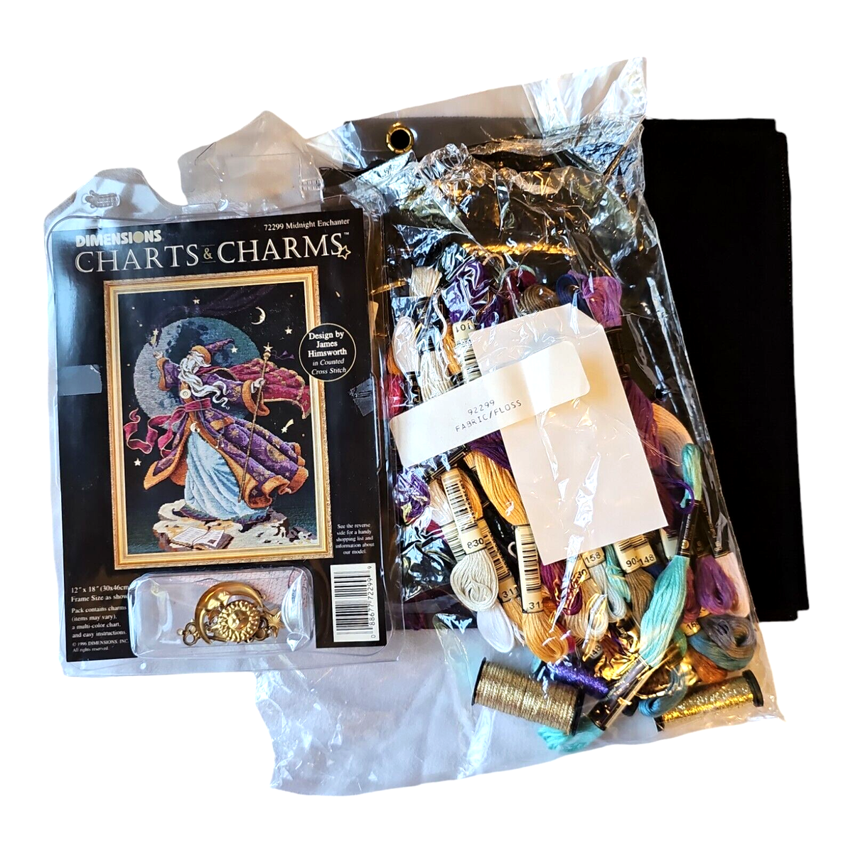 DIMENSIONS☆CHARTS&CHARMSキット Dimensions Charts & Charms Midnight Enchanter 72299 Kit for