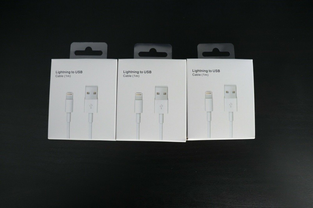 3 PACK - USB Data Fast Charger Cable Cord For Apple iPhone X 11 12 13 14 Pro Max
