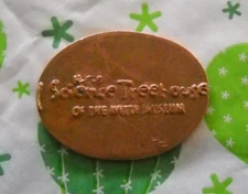 Witte Museum elongated penny Texas USA cent HEB Science Treehouse copper coin