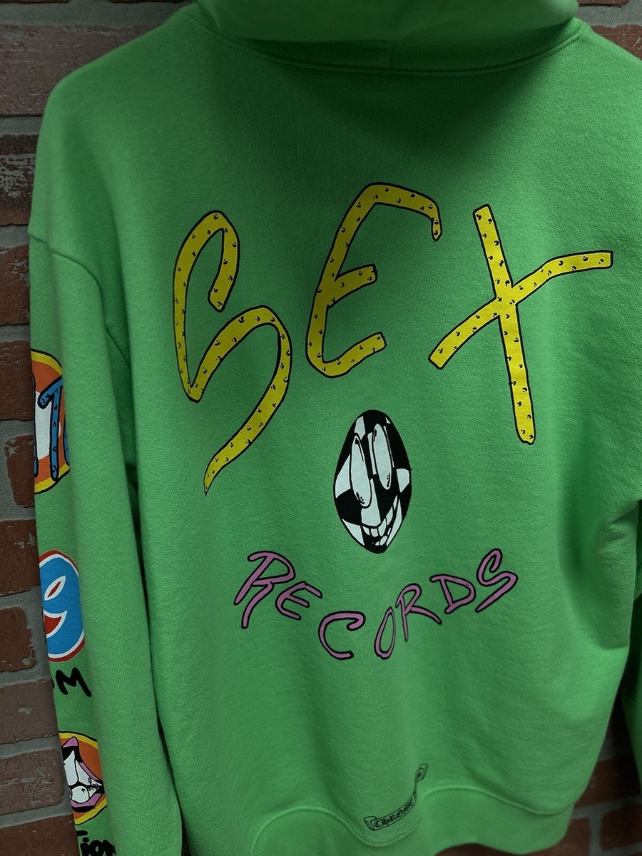 Size L - Chrome Hearts Matty Boy Sex Record's Hoodie 100 Size L - Chrome Hearts Matty Boy Sex Record's Hoodie 100