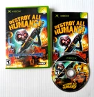 Destroy All Humans (Microsoft Xbox, 2005) Complete CIB