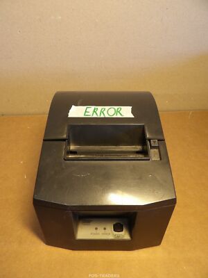 STAR TSP600 643D Direct-Thermal Ticket Receipt POS Printer Black LAN - ERROR