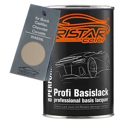 Autolack für Buick Cadillac Chevrolet Corvette WA929L Cashmere Metallic 1,0L