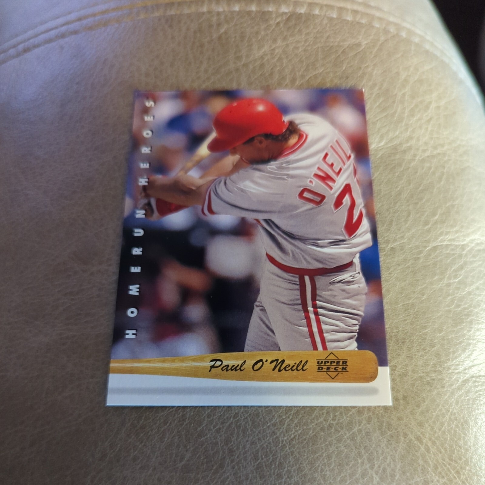 1993 UPPER DECK HOME RUN HEROES PAUL O'NEILL CINCINNATI REDS #HR27