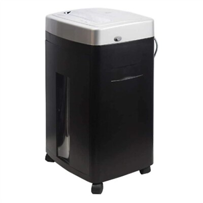 Shredder 100% Jam Proof, 20-Sheet, Cross-Cut, Commercial Grade , Black