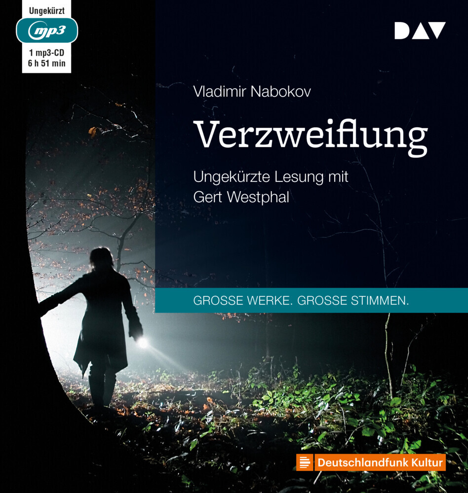 Thumbnail - Verzweiflung, 1 Audio-cd, 1 Mp3 | Vladimir Nabokov | 2018 | Deutsch