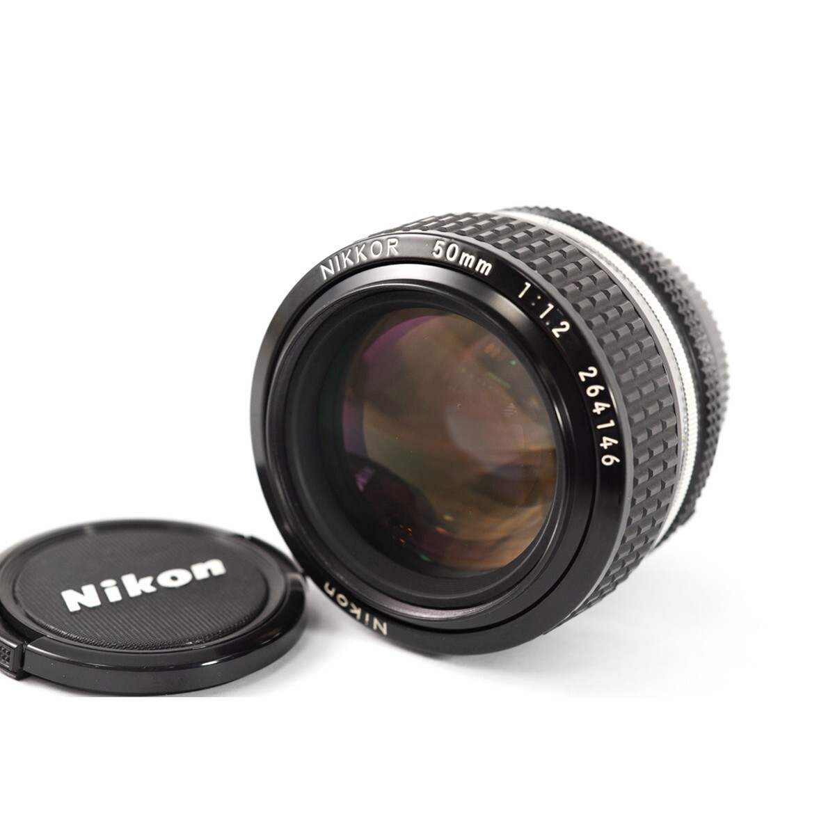 Nikon AI-s Nikkor 50mm f/1.2 Lens, Fast Prime, Near Mint, with