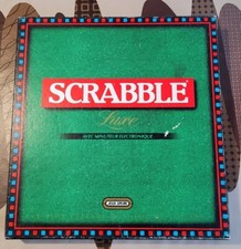Vintage SCRABBLE LUXE avec