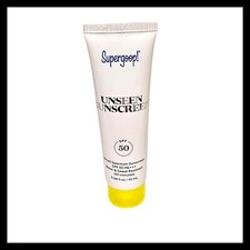 Supergoop Unseen Sunscreen SPF 50 Water Sweat Resistant Travel Size 0.34oz