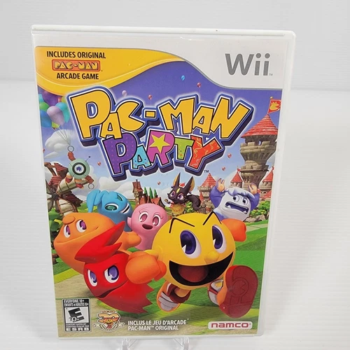 Pac-Man Party - Nintendo Wii, 2010 - Complete CIB Tested 