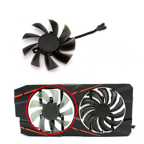Replacement Cooler Cooling Fan For Gigabyte GTX 1060 1070 T129215SU Fan 85mm - Afbeelding 10 van 22