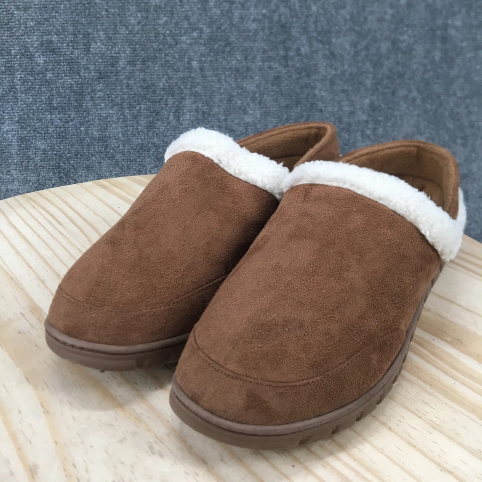 Туфли мужские Wembley 11-12 без шнуровки сабо коричневые комфортный искусственный мех низкий верх - Изображение 4 из 4