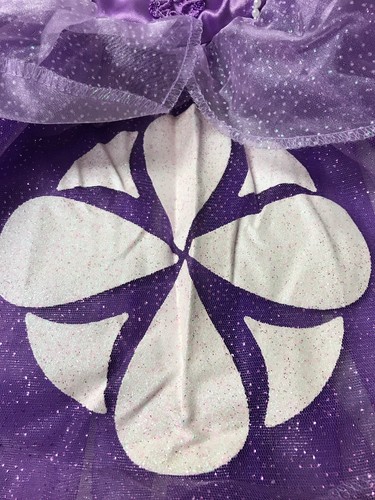 SOFIA THE FIRST= DELUXE COSTUME DRESS 2T BY DISGUISE - Picture 7 of 8