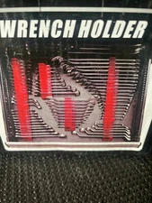 Wrench Organizer Tray Rail Storage Holder Set Holds 20 Wrenches