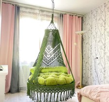 Best Handmade Hanging Swing Chair Outdoor Indoor hammock Boho Round Swing